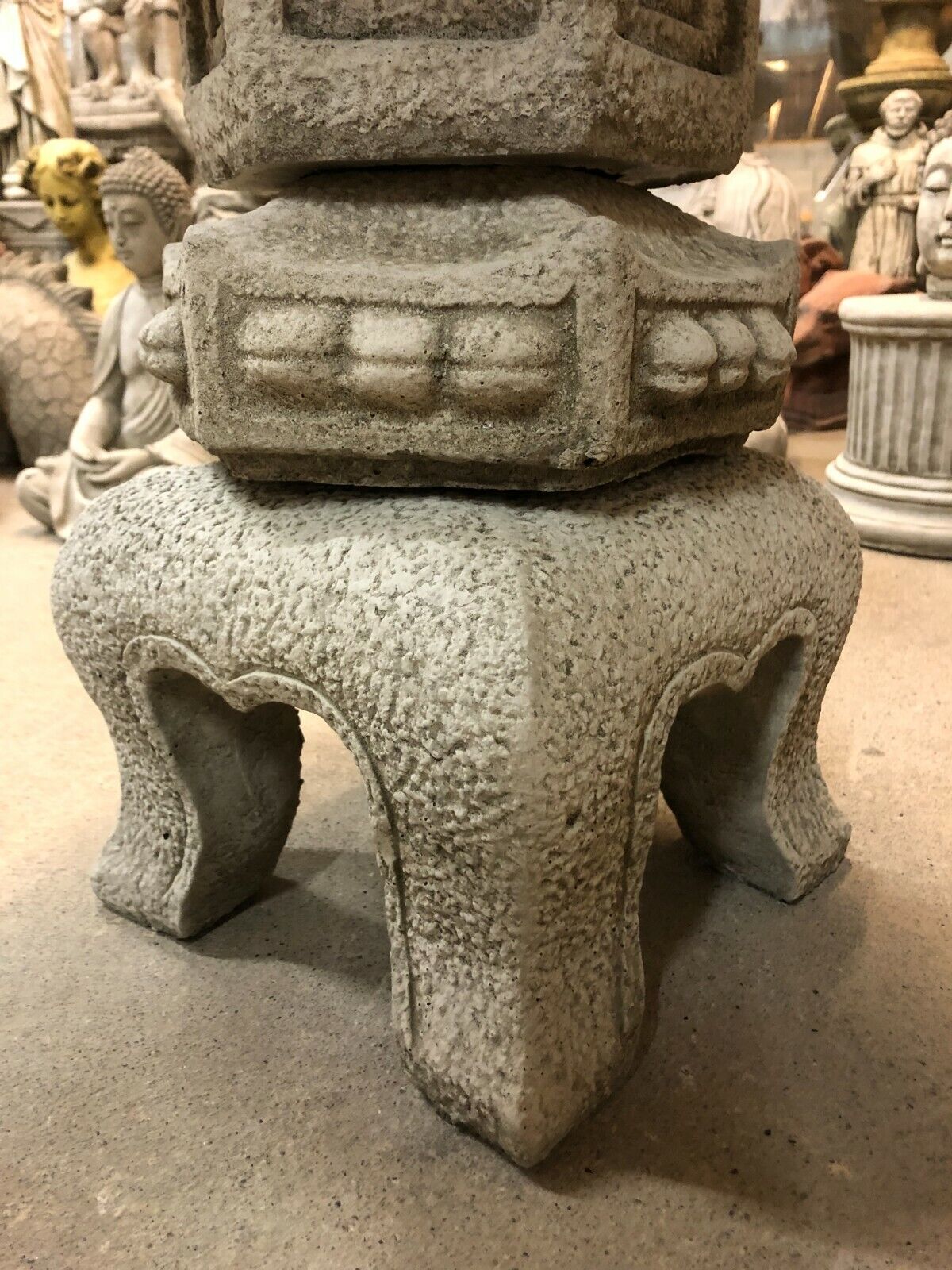 Stone Chinese Style Pagoda Lantern