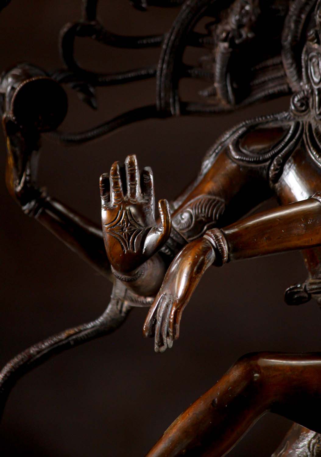 Brass Dancing Shiva Statue