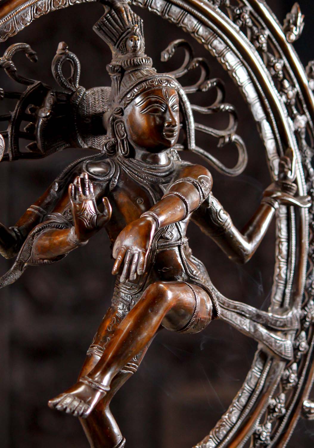 Brass Dancing Shiva Statue