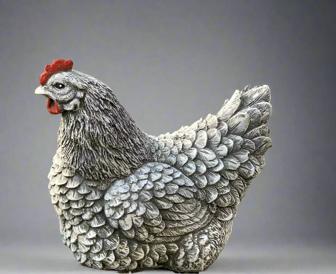 Stone Chicken Statue