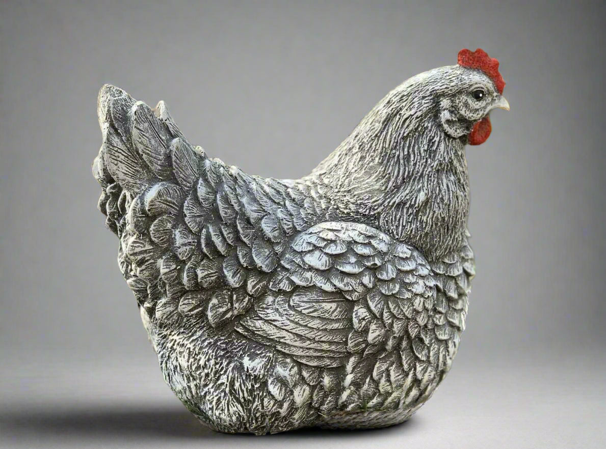 Stone Chicken Statue