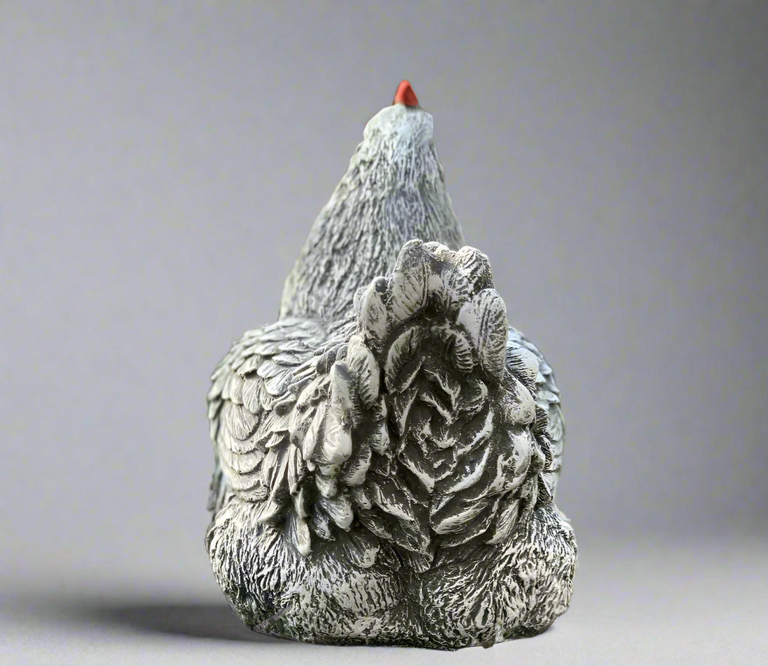 Stone Chicken Statue