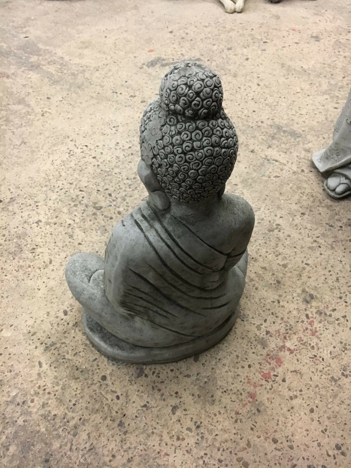 Stone Jnana Mudra Buddha Statue