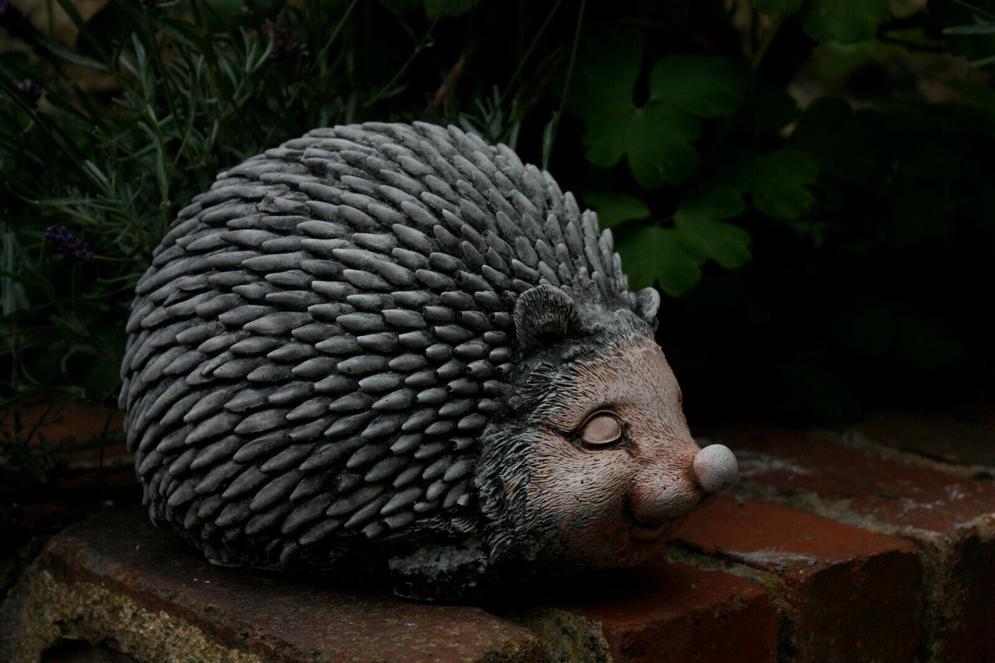 Stone Hedgehog Ornament