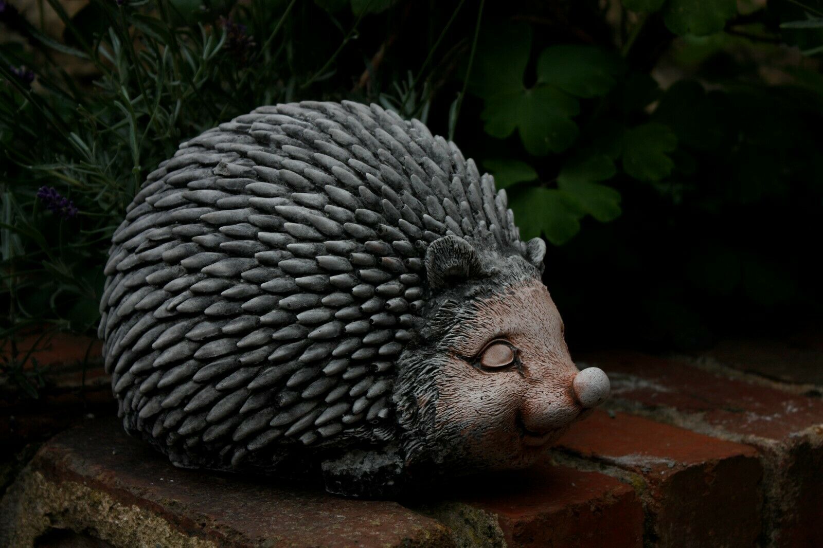 Stone Hedgehog Ornament