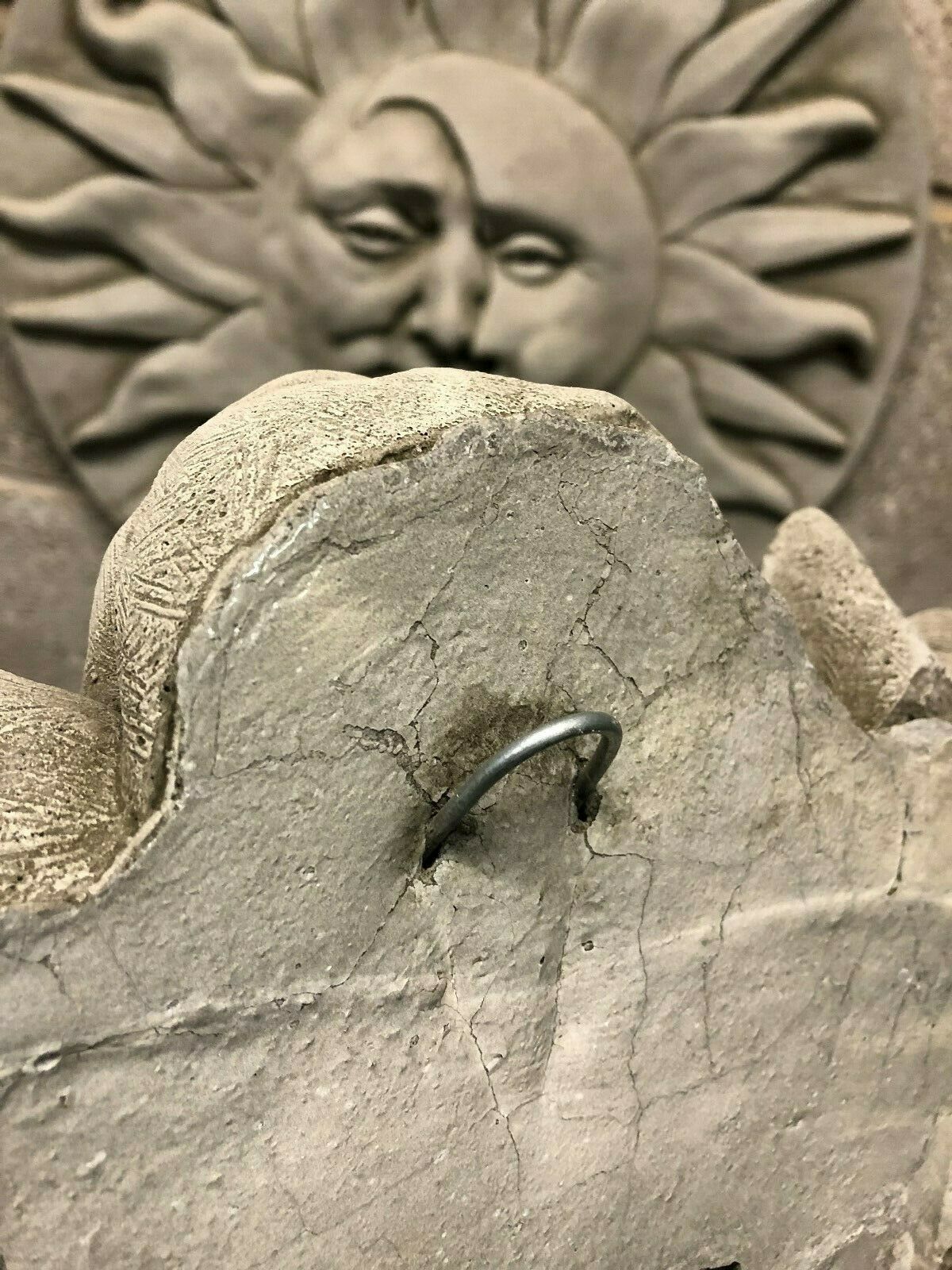 Stone 'Welcome' Dog Wall Plaque