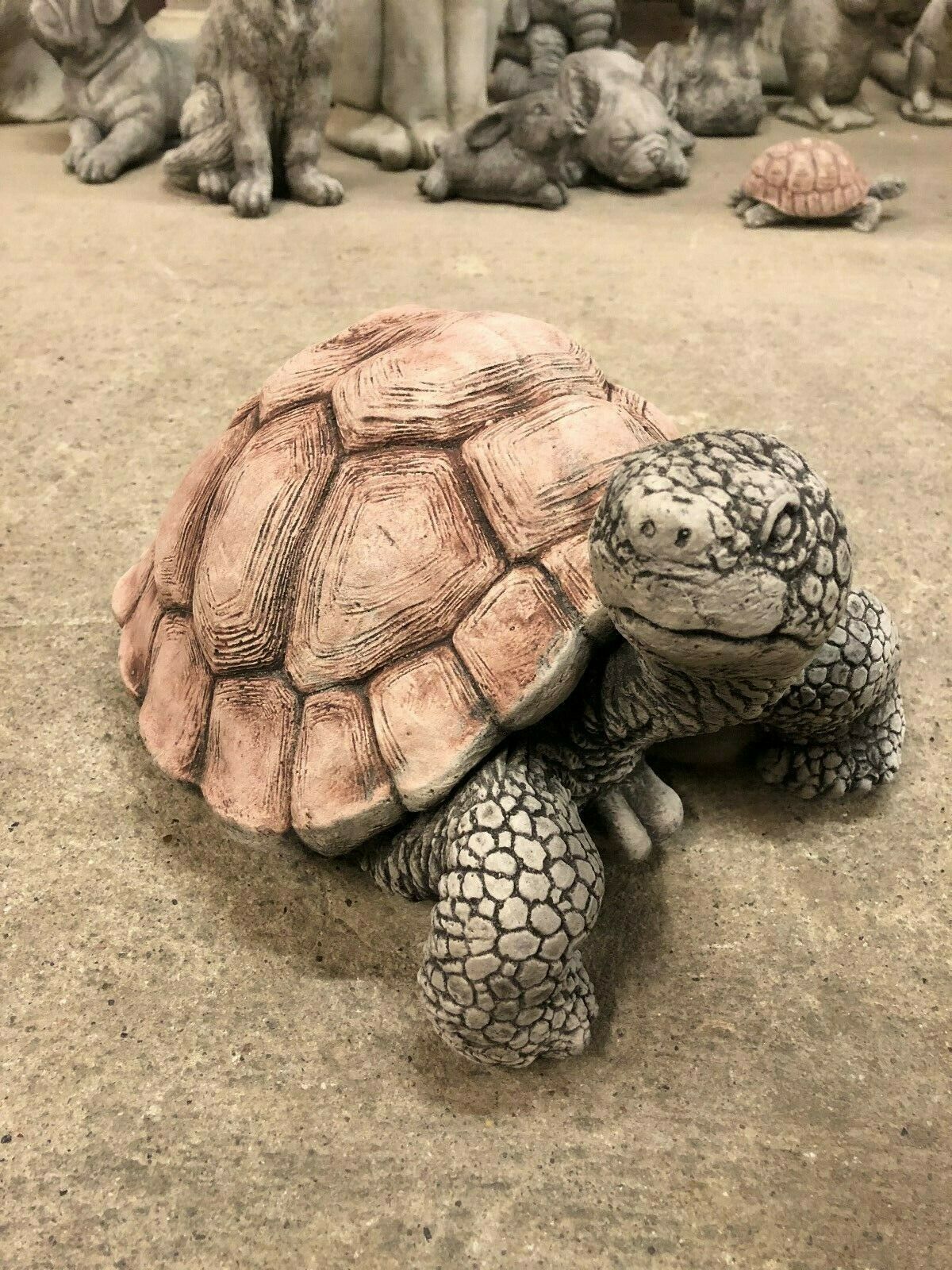 Large Stone Tortoise Ornament