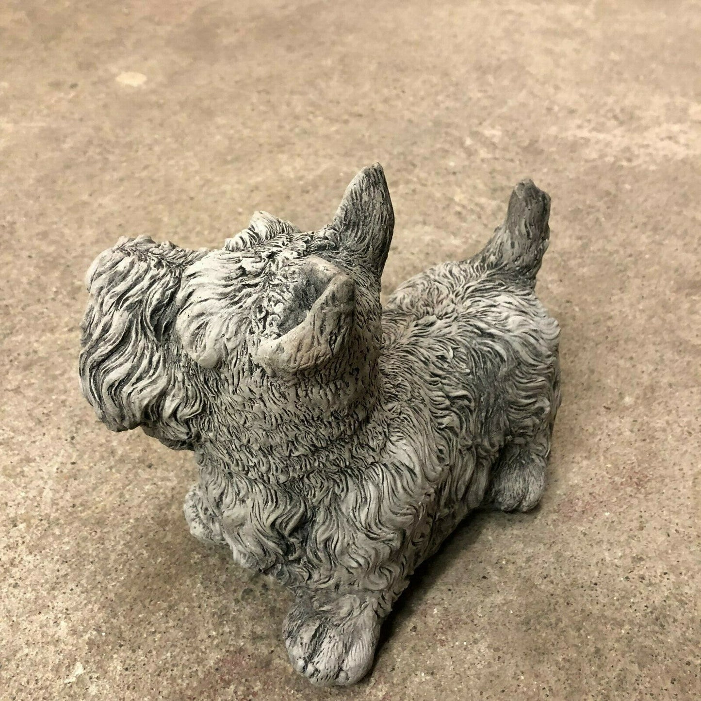 Stone Scottish Terrier Dog Ornament
