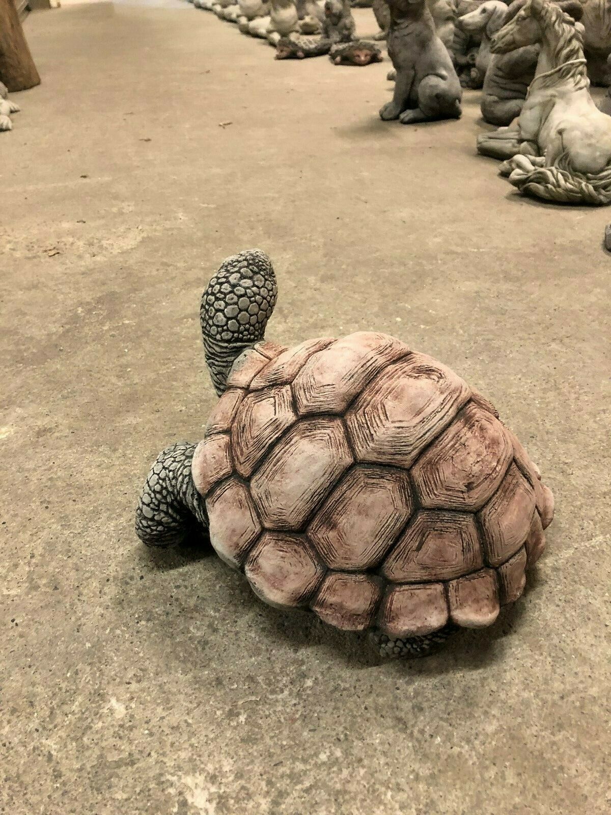 Large Stone Tortoise Ornament