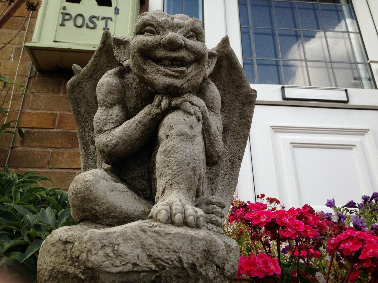 Winged Gargoyle Outdoor Ornament for Garden