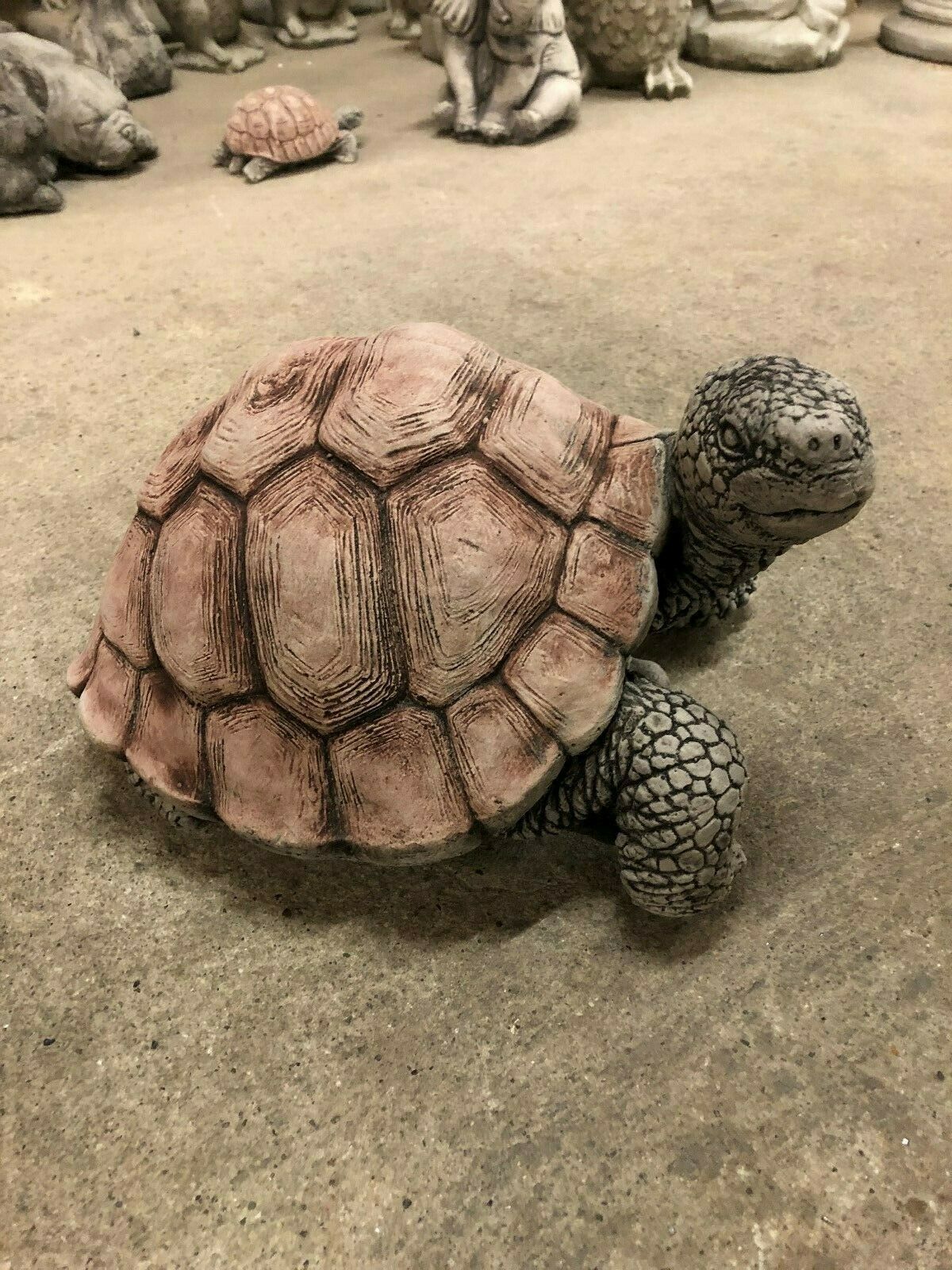 Large Stone Tortoise Ornament