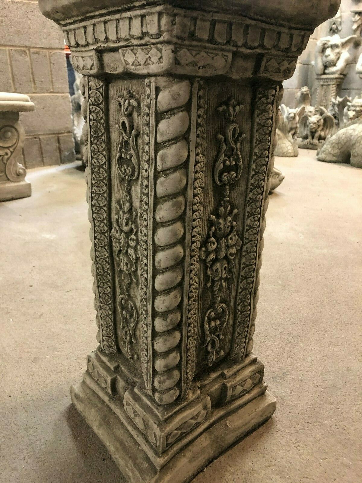 Tall Garden Column for Ornamental Display