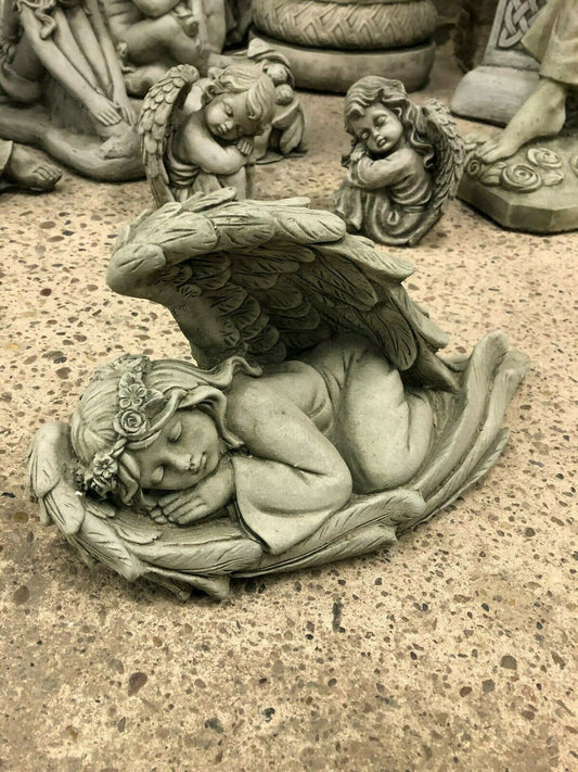 Sleeping Stone Tiara Angel Ornament