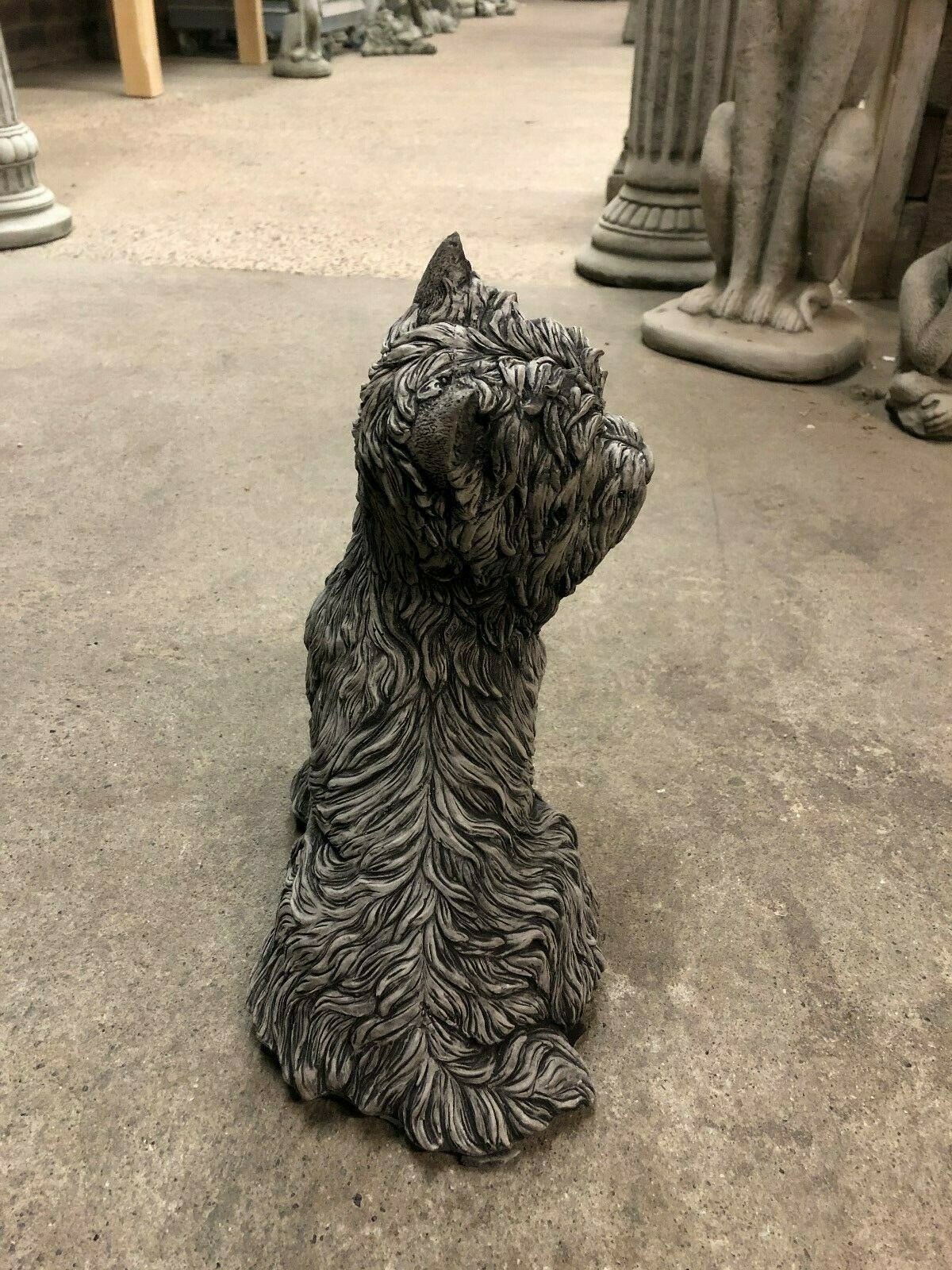 Stone Westie Dog Ornament