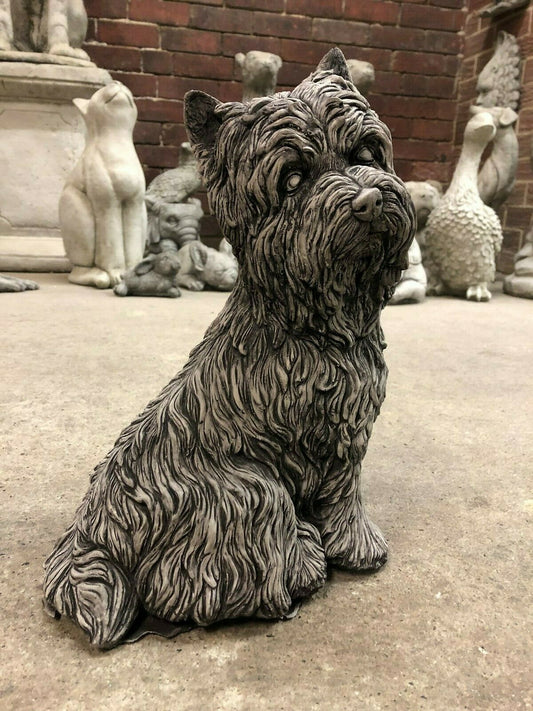 Stone Westie Dog Ornament
