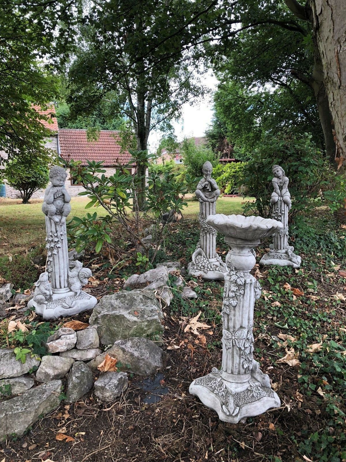 Stone Four Seasons Statues