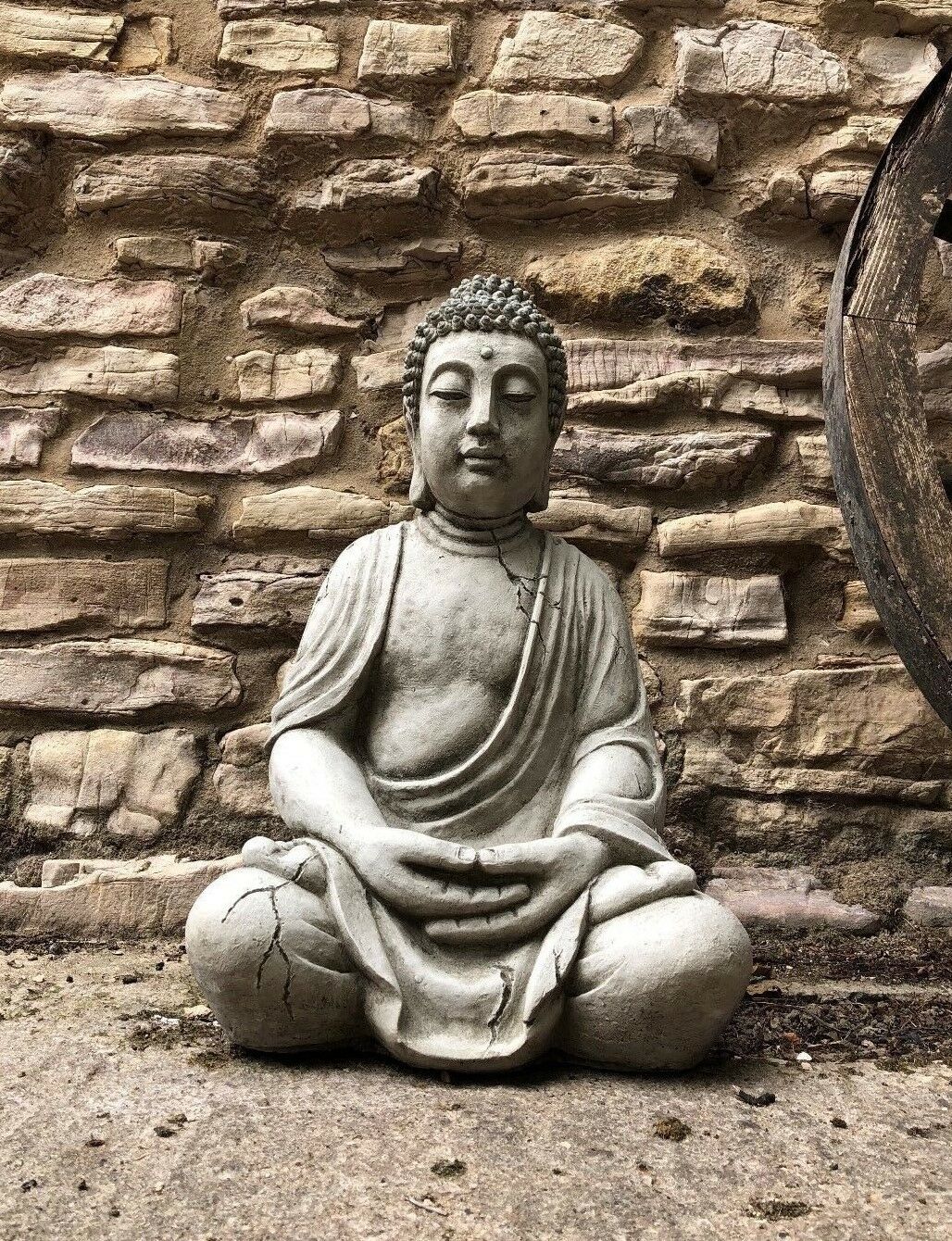 Stone Buddha Sculpture for Gardens