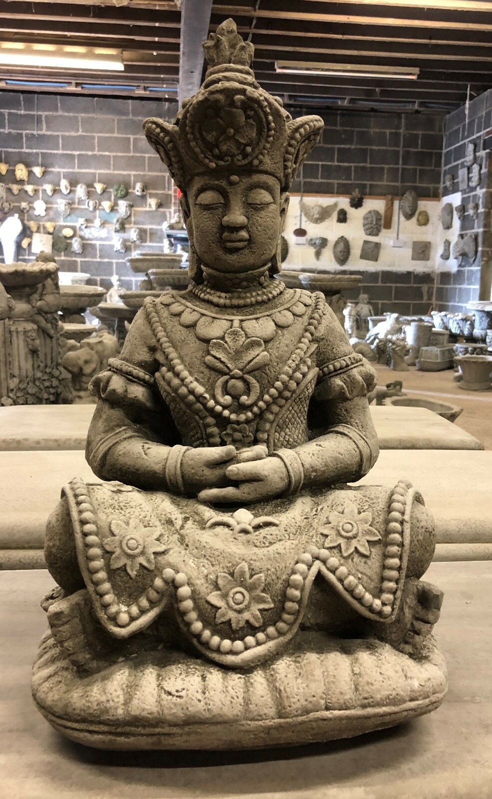 Serene Buddha Garden Statue for Inner Peace