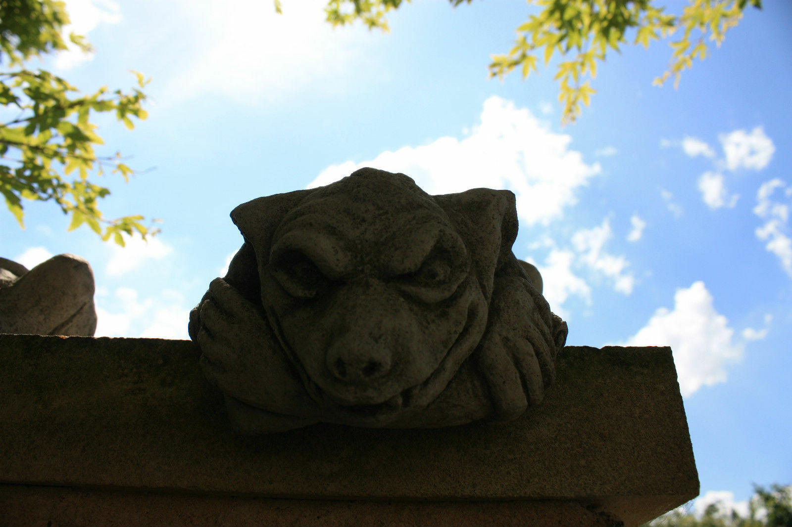 Stone Overlooking Gargoyle Ornament