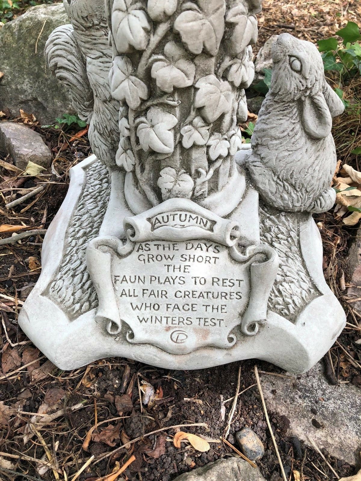 Stone Four Seasons (Autumn) Statue