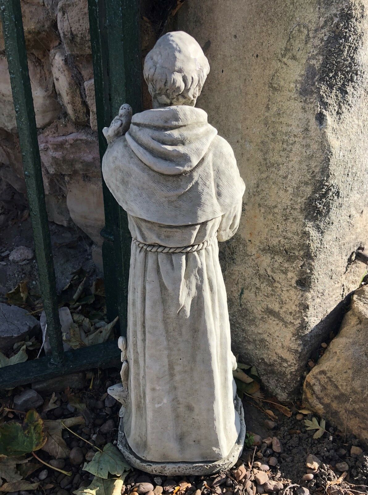 Stone St Francis Statue