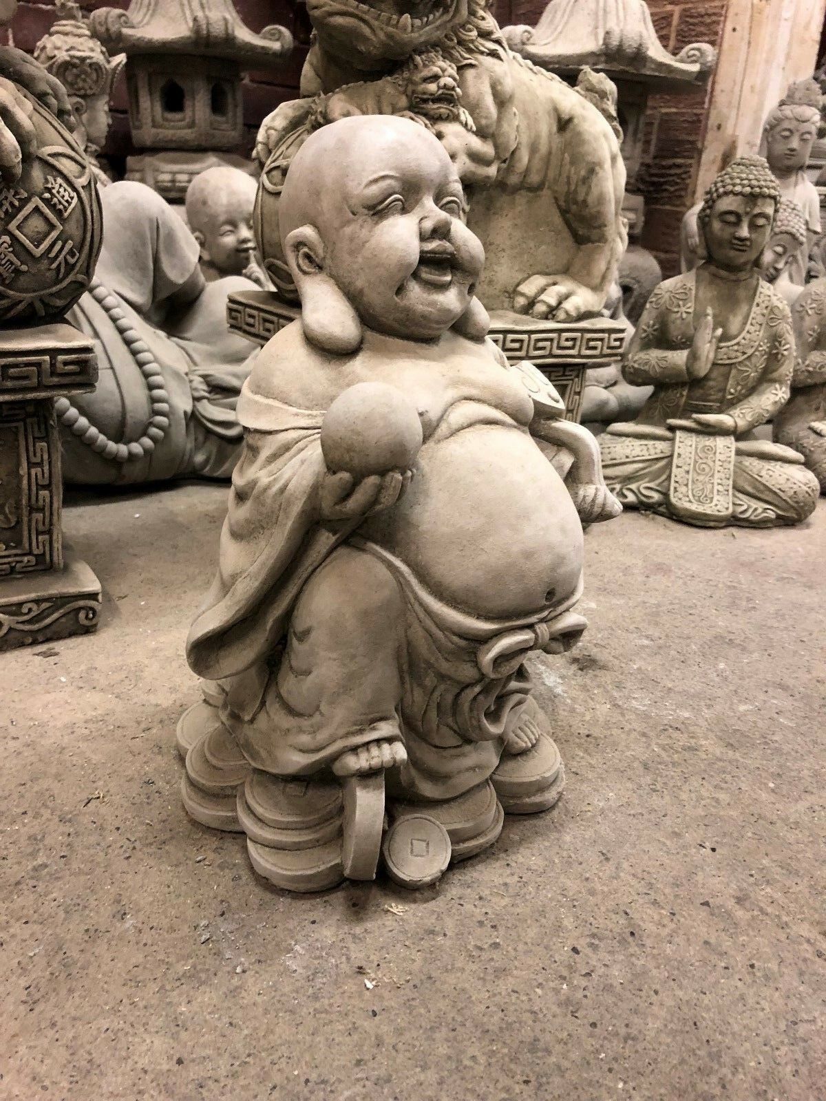 Prosperity-Boosting Wealth Buddha Ornament