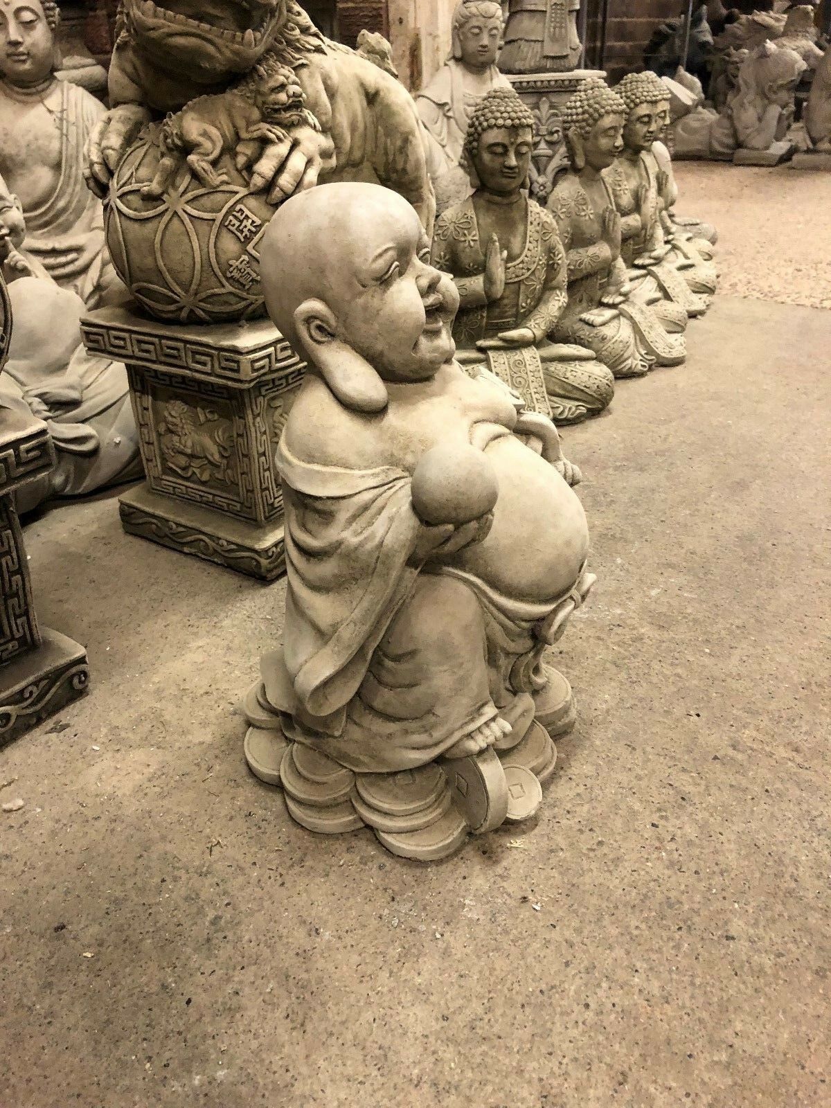 Prosperity-Boosting Wealth Buddha Ornament