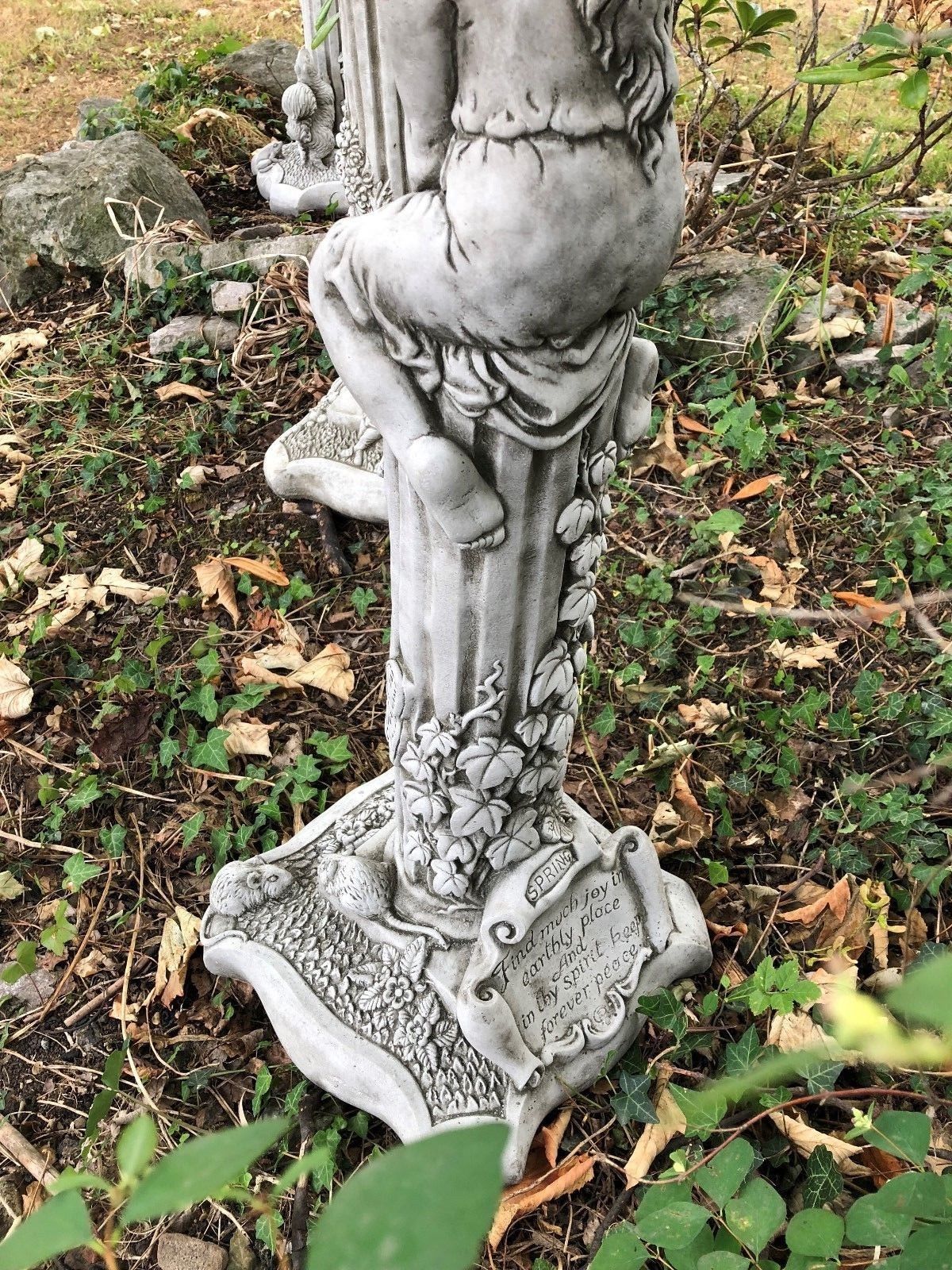 Stone Four Seasons (Spring) Statue