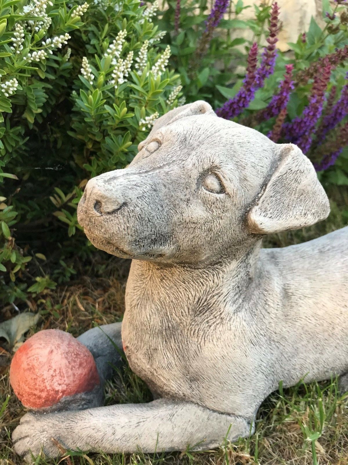 Stone Jack Russell Dog Ornament