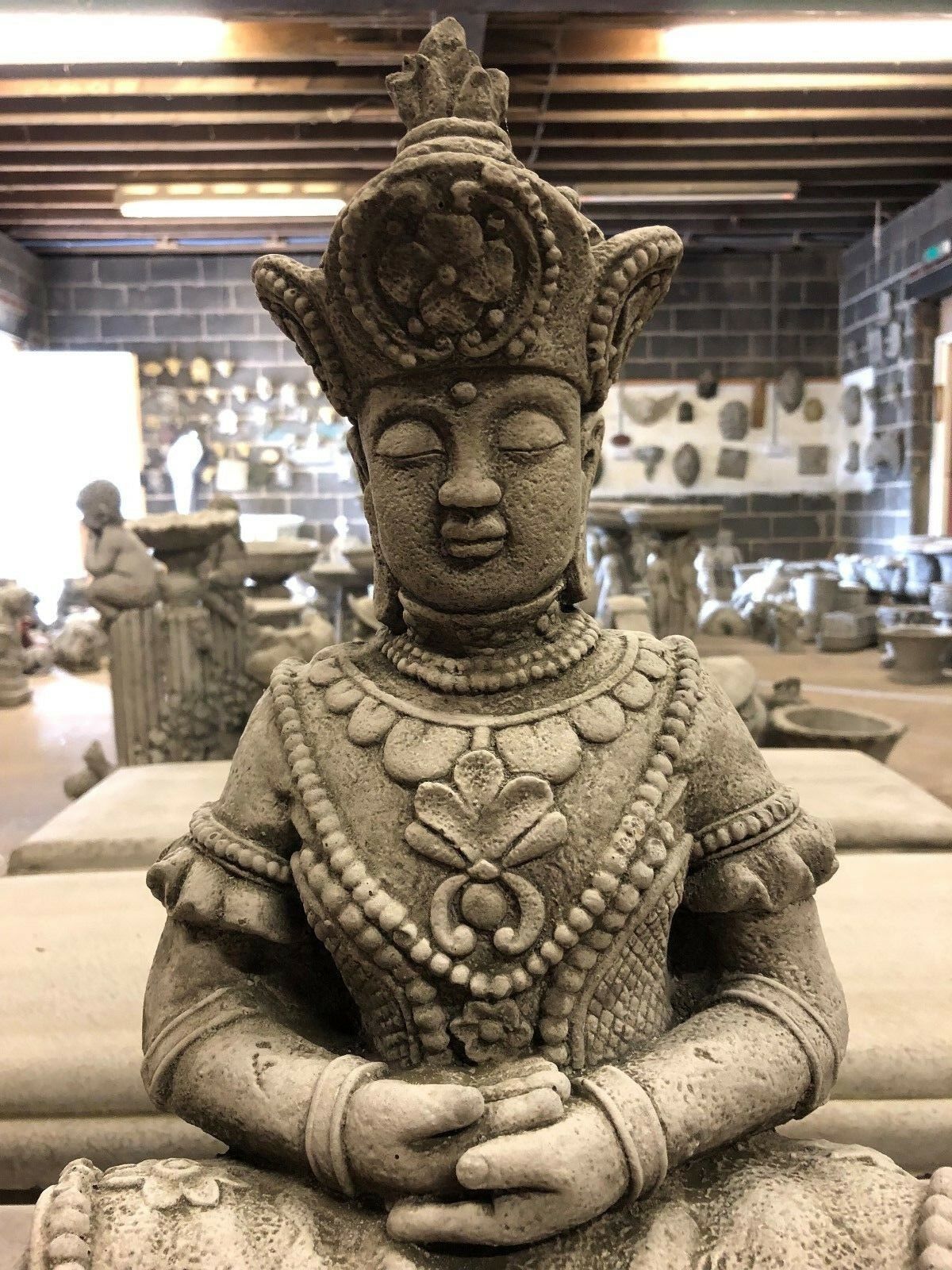 Serene Buddha Garden Statue for Inner Peace