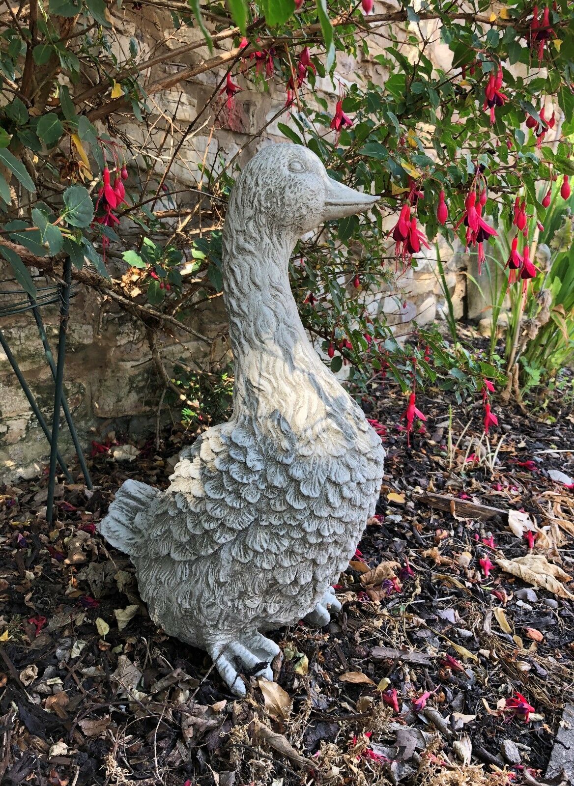 Stone Goose Statue