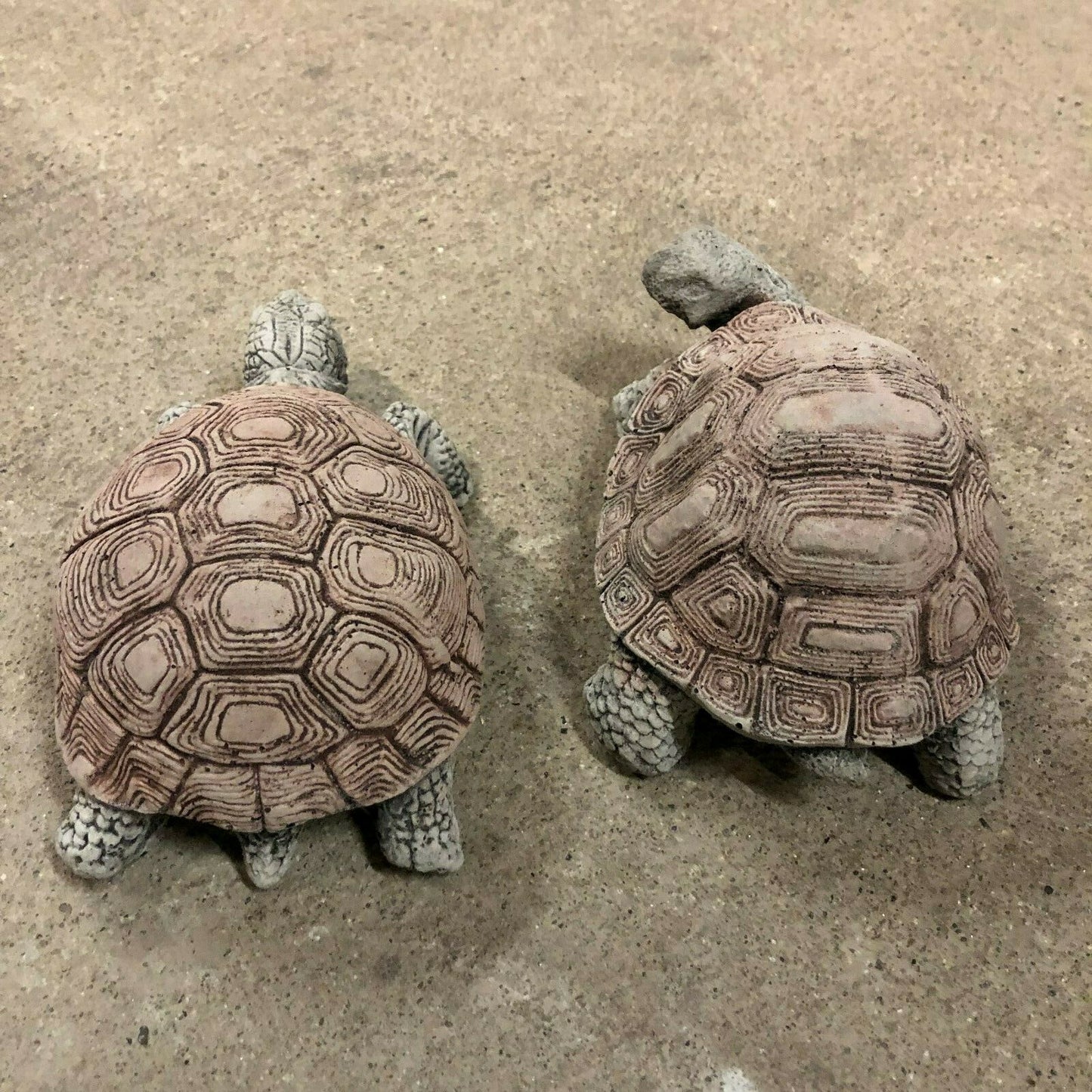 Pair of Stone Tortoise Ornaments