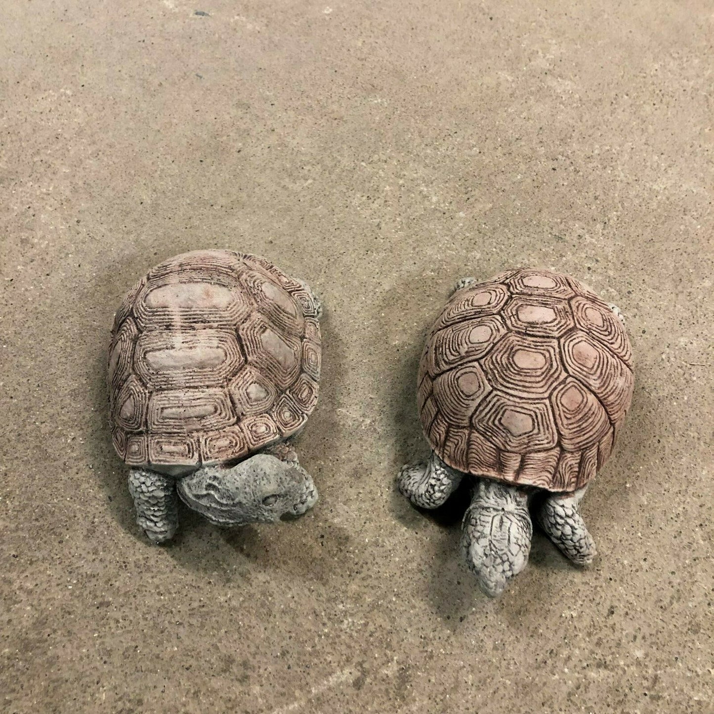 Pair of Stone Tortoise Ornaments