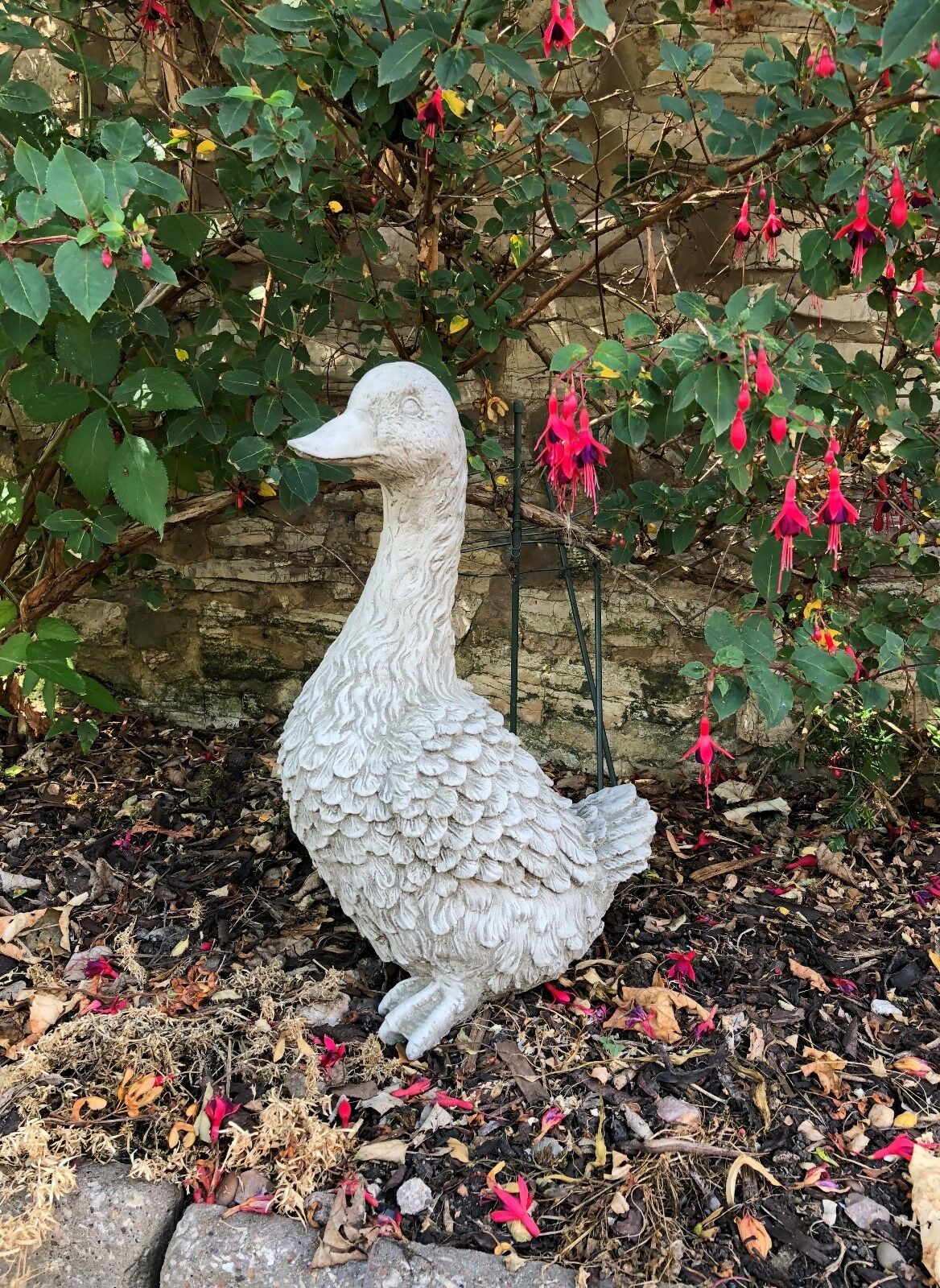 Stone Goose Statue