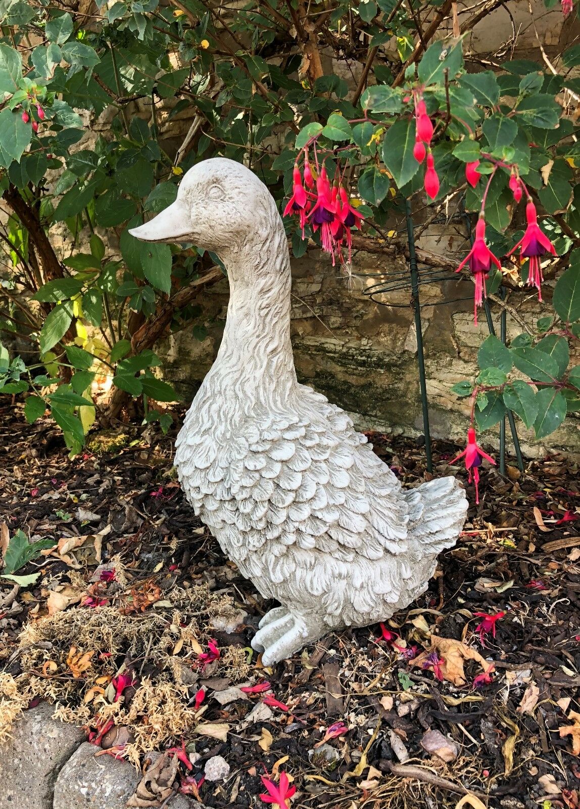 Stone Goose Statue