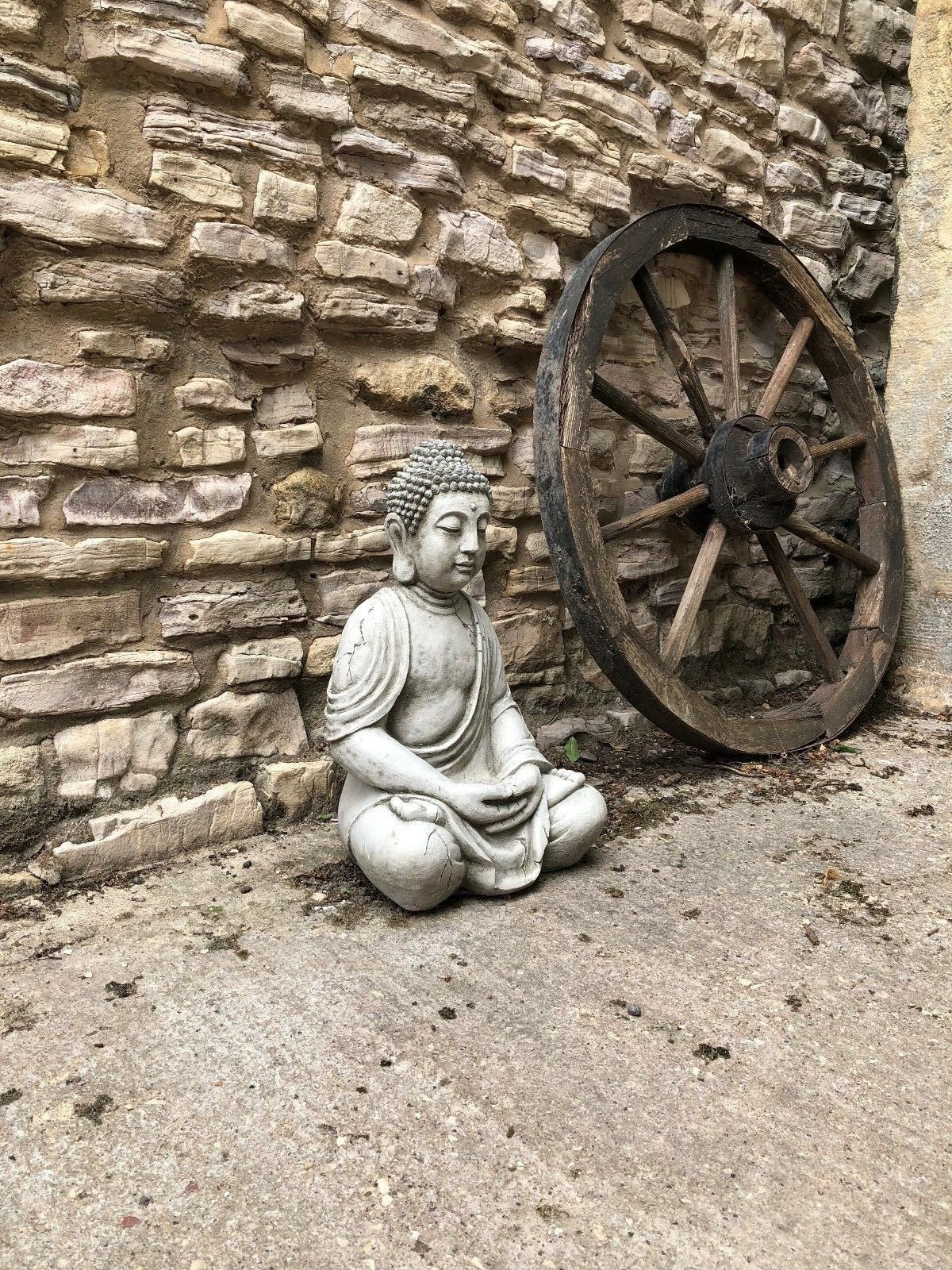 Stone Buddha Sculpture for Gardens