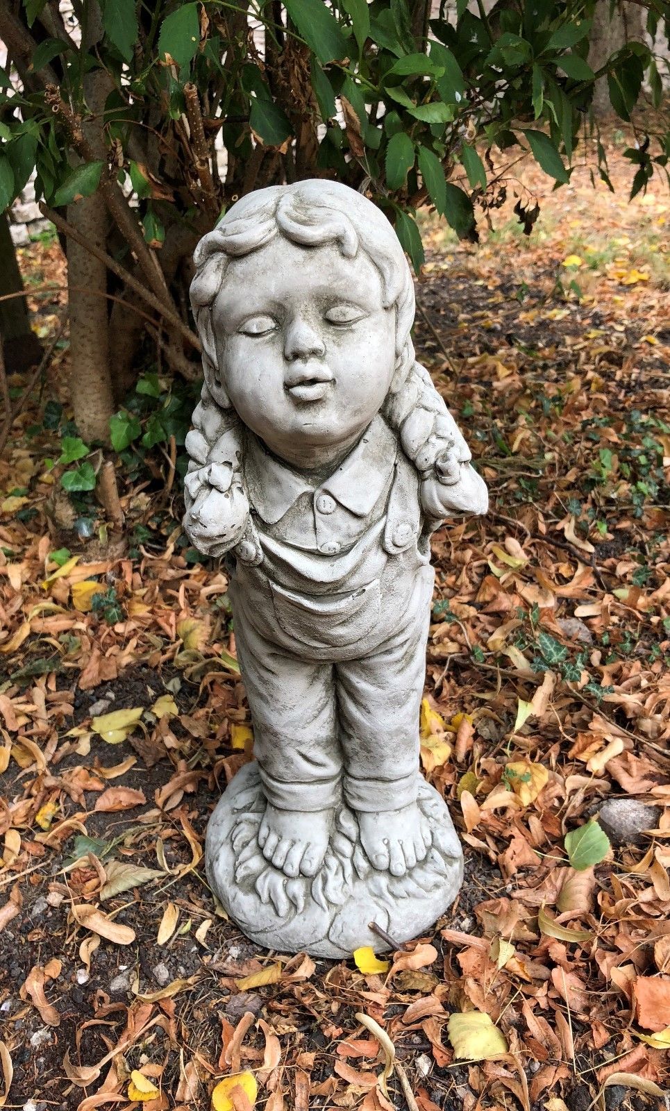 Stone Jack & Jill Statues