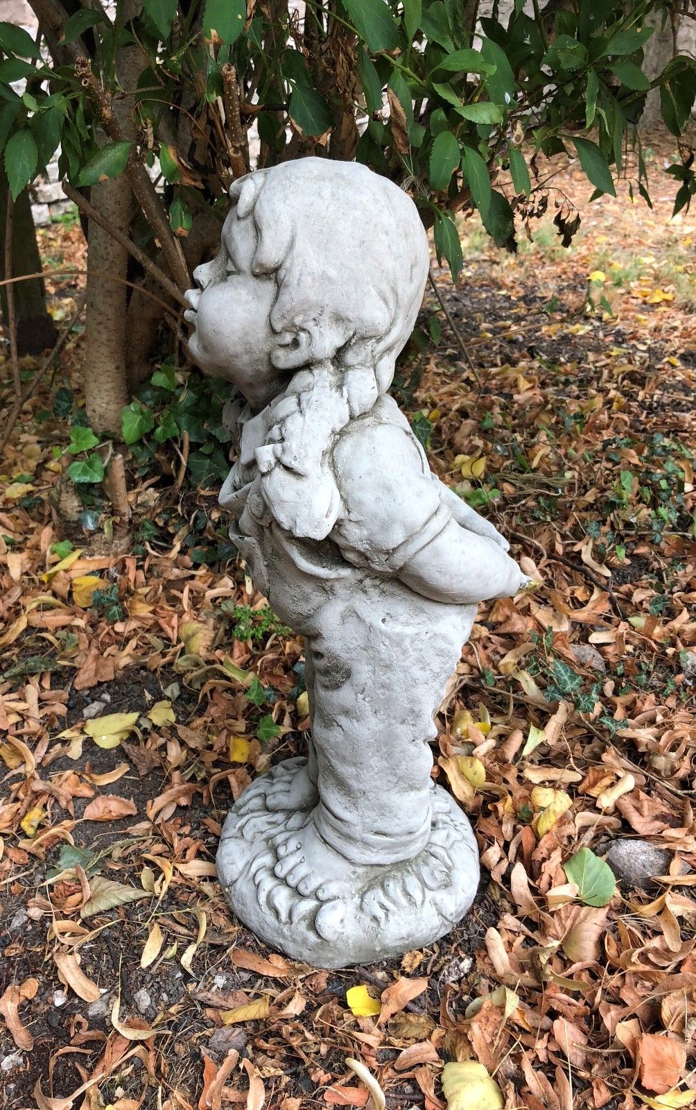 Stone Jack & Jill Statues