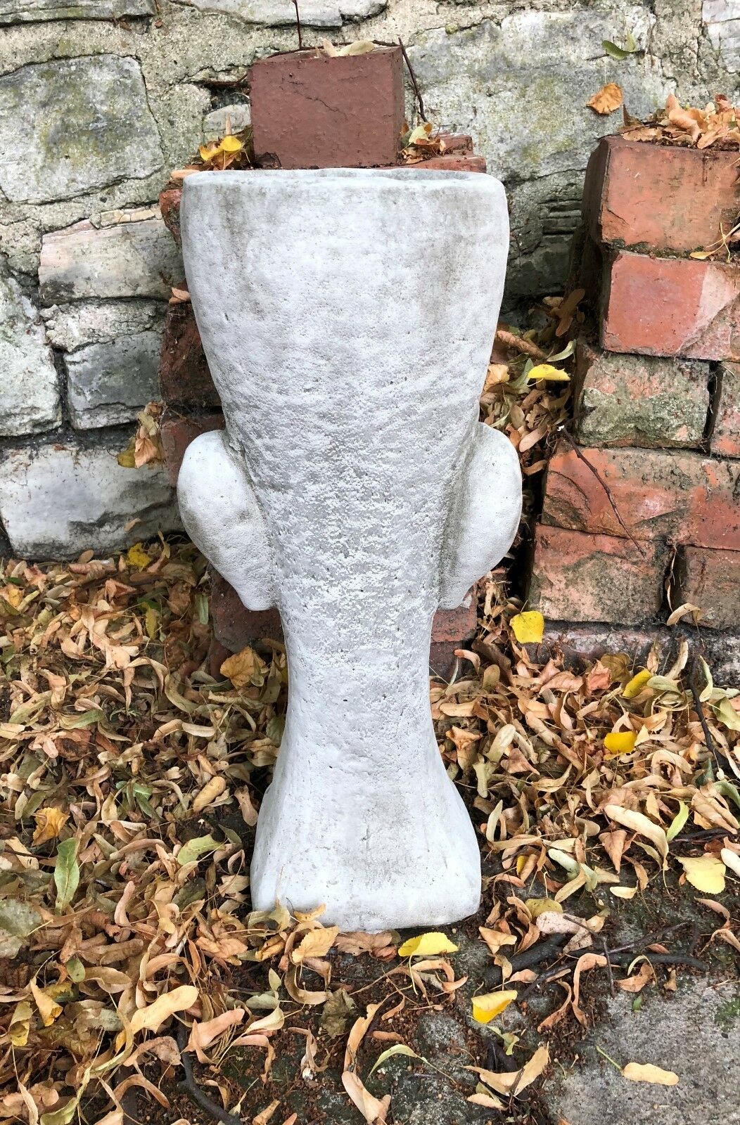 Stone Easter Island Head Planter