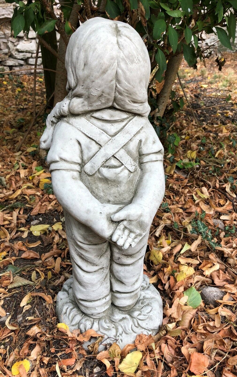 Stone Jack & Jill Statues