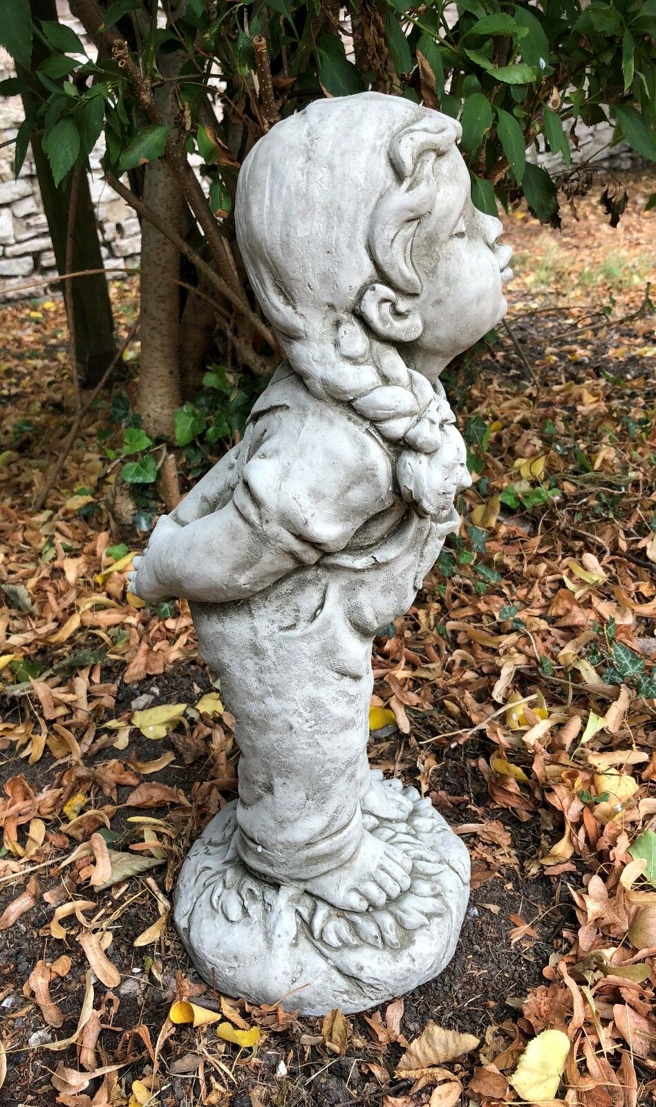 Stone Jack & Jill Statues