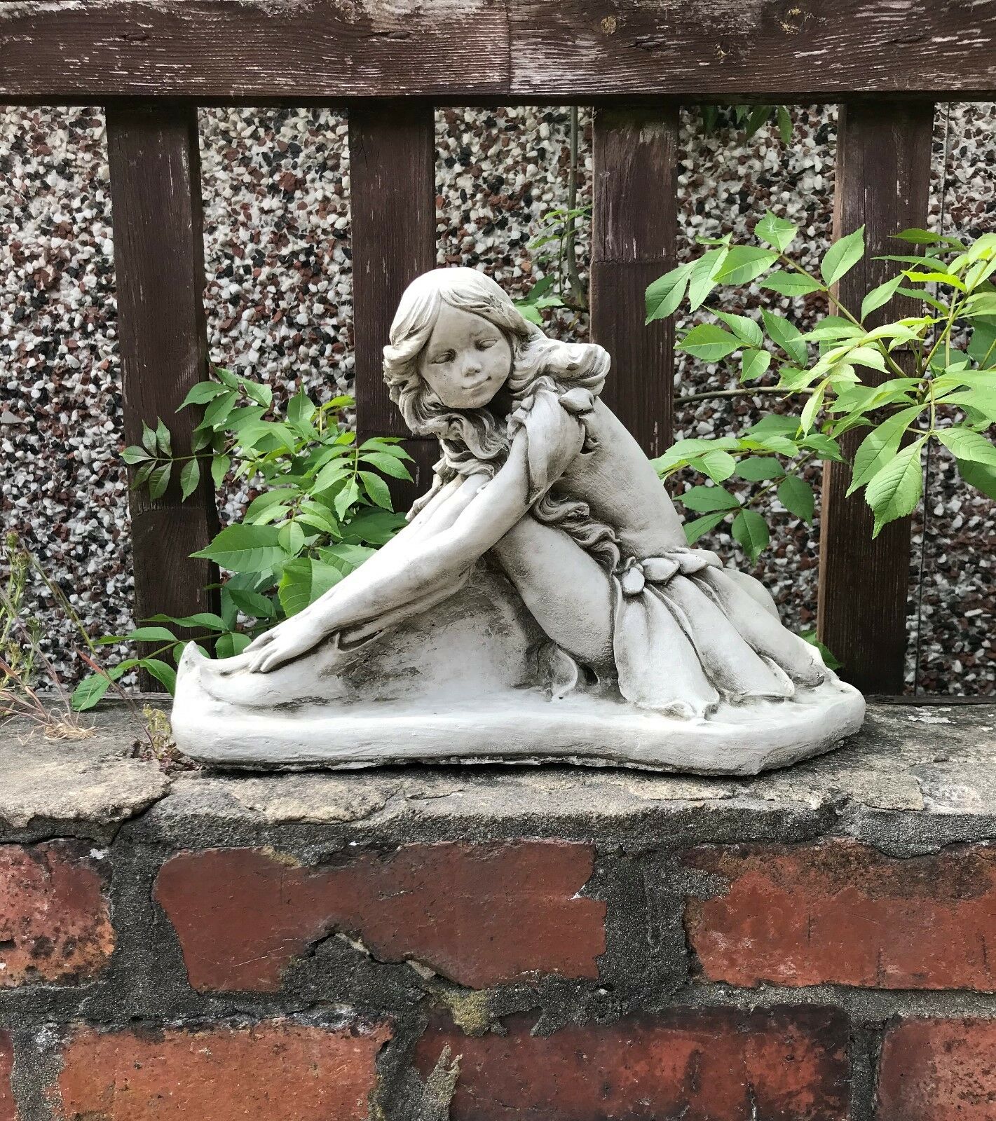 Stone Fairy Garden Ornament - Unique Sculpture for Gardens