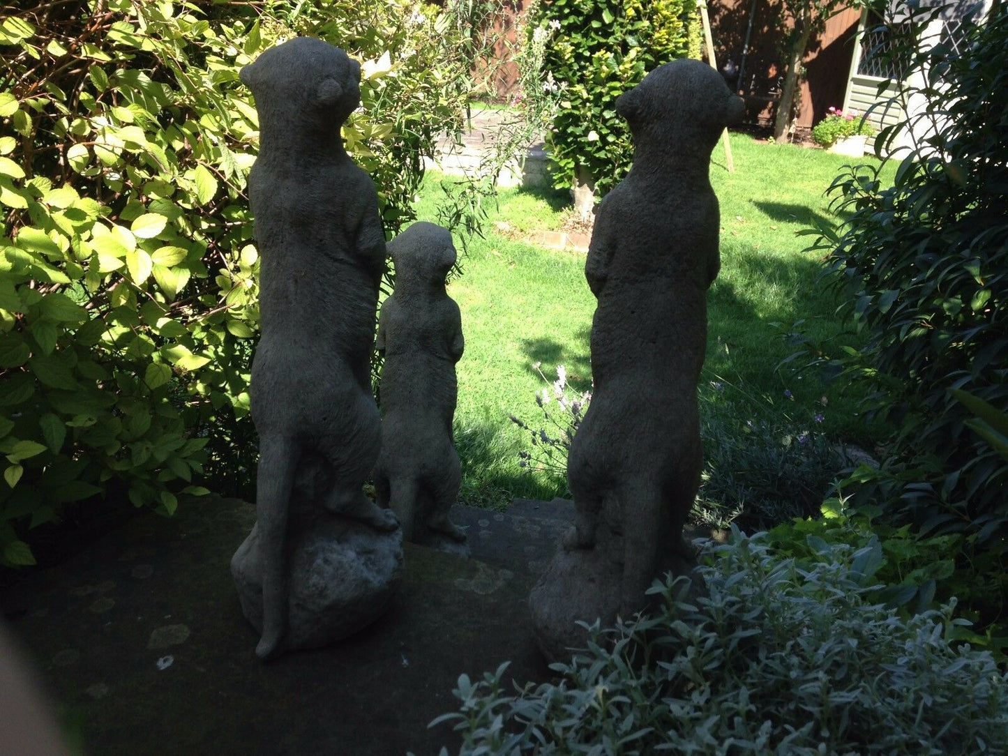 Stone Standing Meerkat Ornament