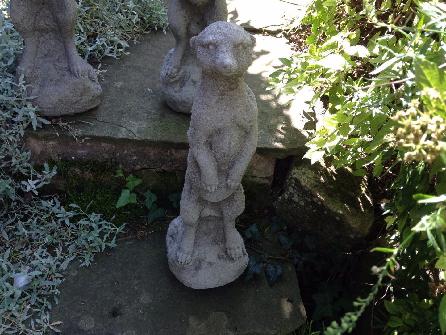 Stone Standing Meerkat Ornament