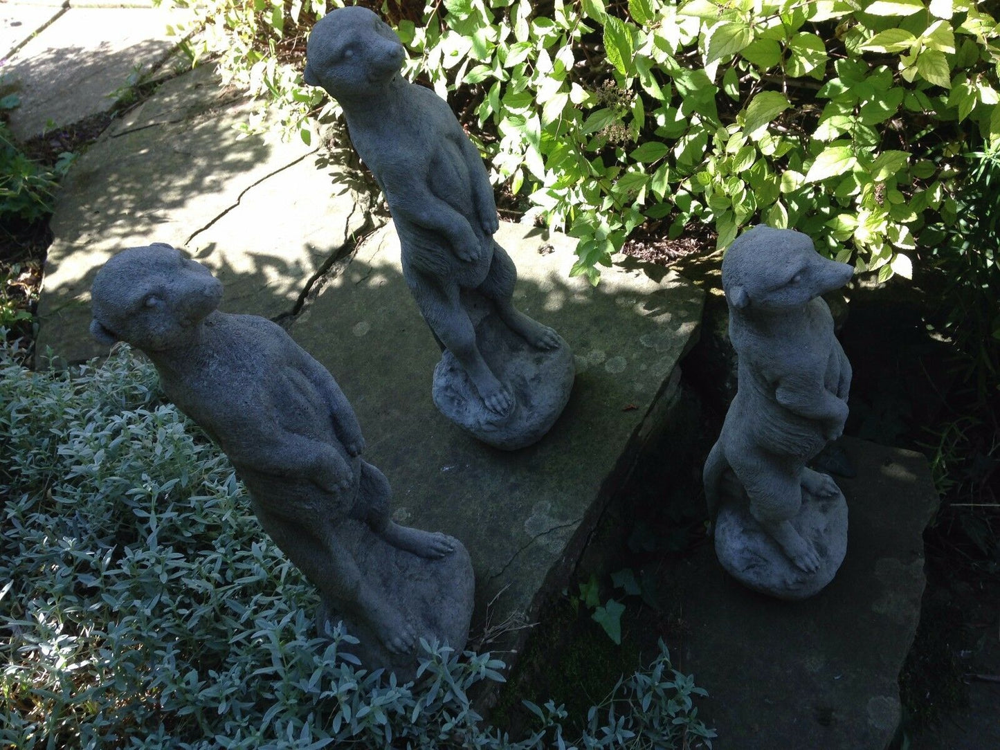 Stone Standing Meerkat Ornament