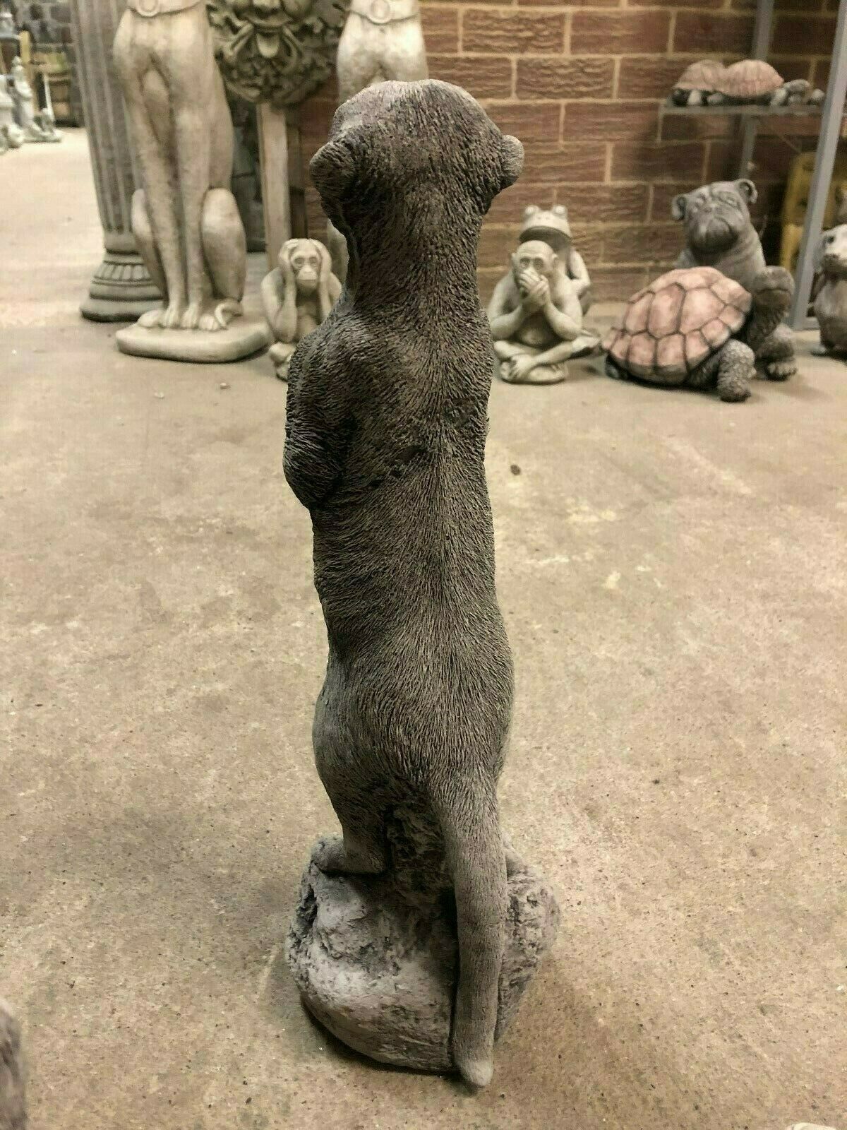 Stone Standing Meerkat Ornament