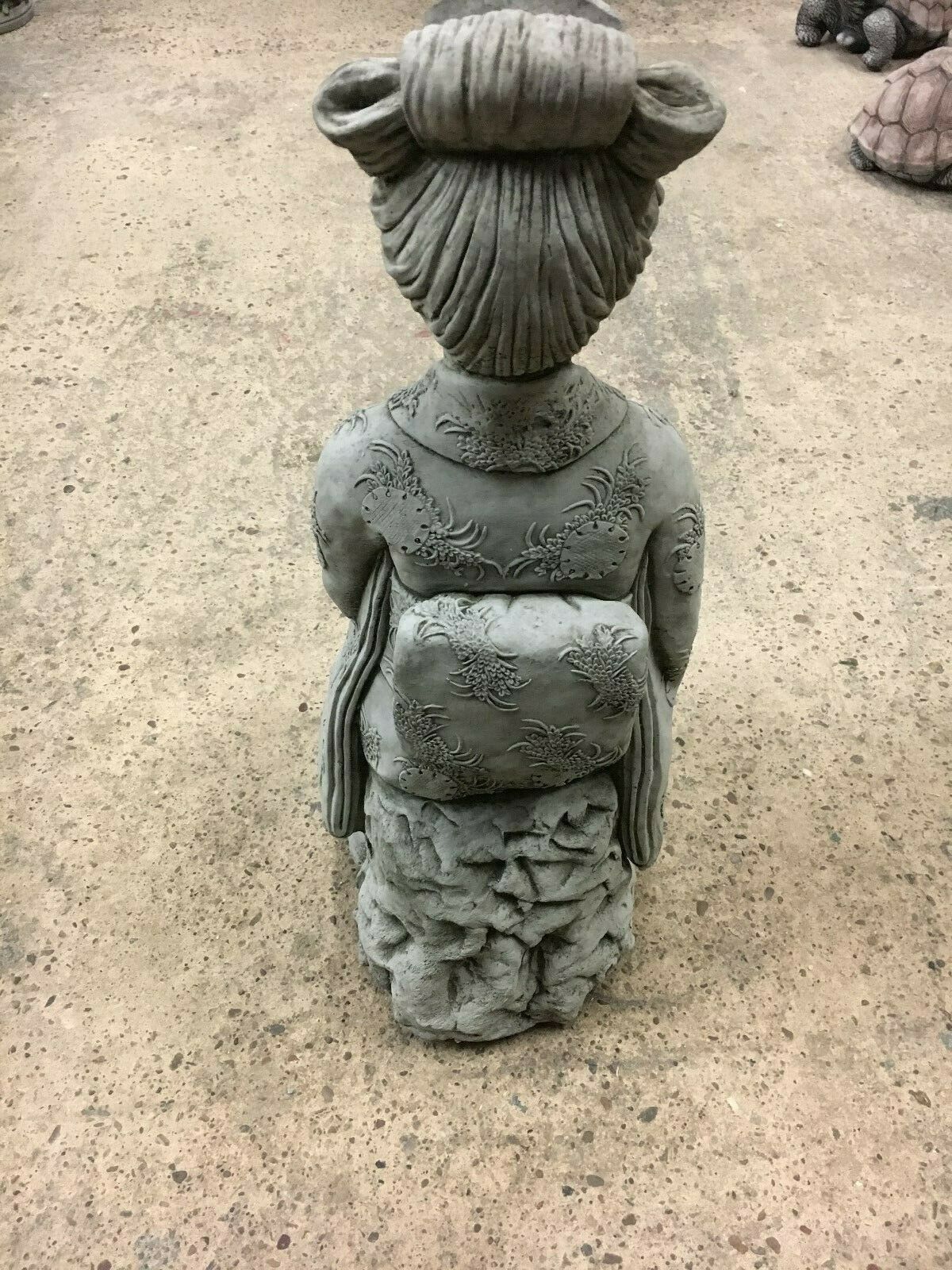 Stone Geisha/Geiko Lady Statue