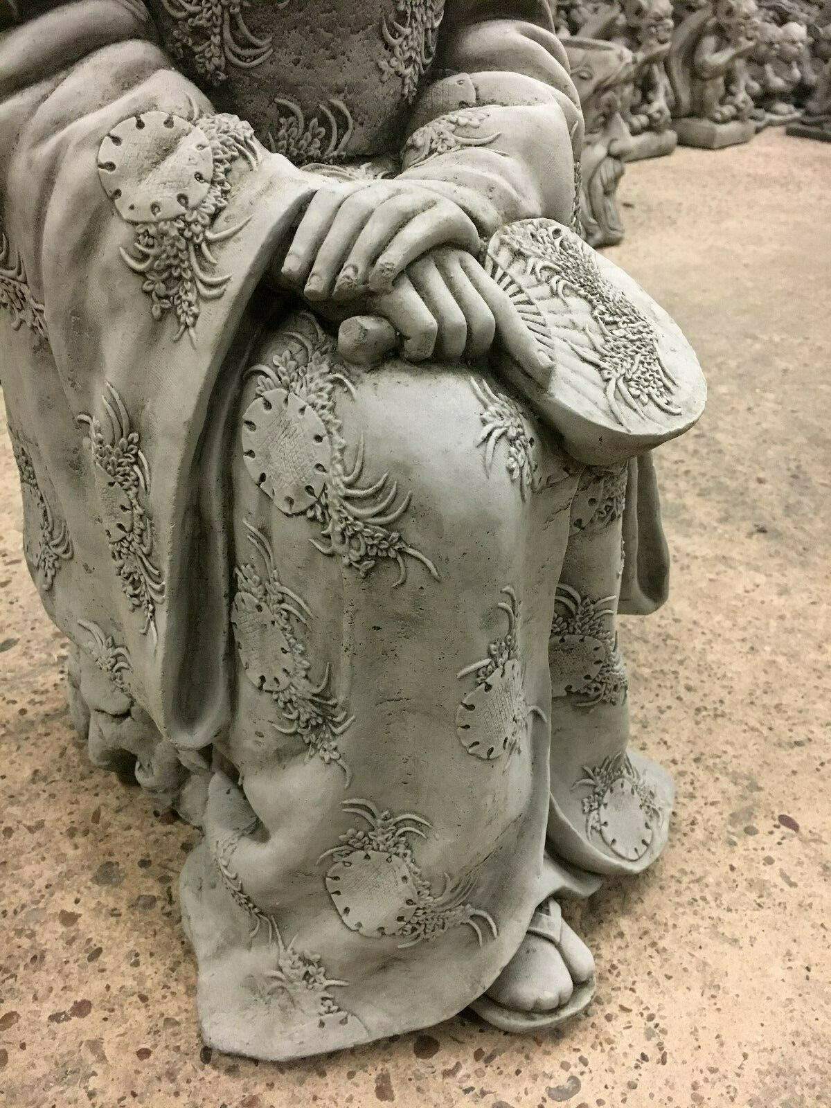 Stone Geisha/Geiko Lady Statue