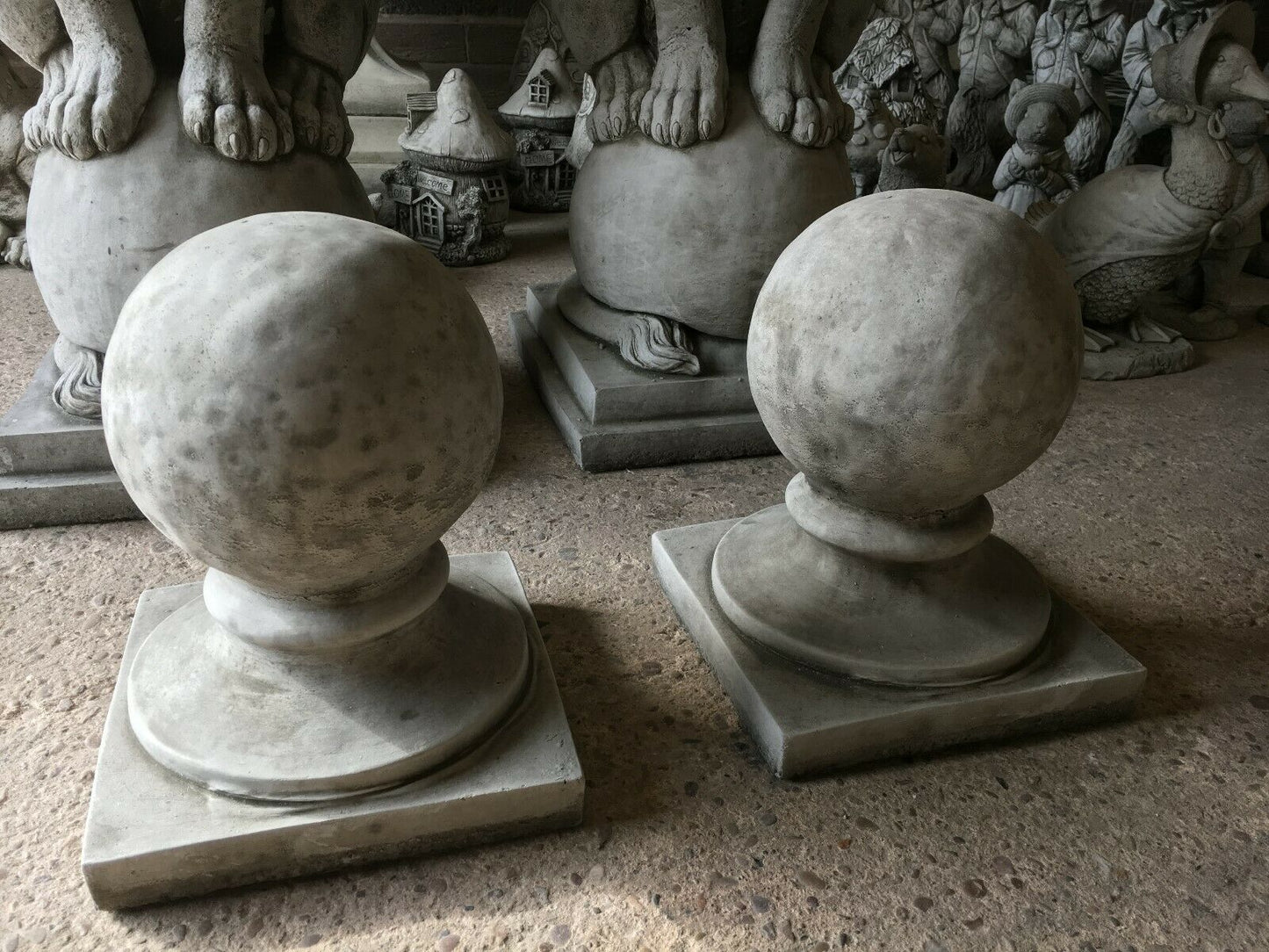 Stone Ball Finial