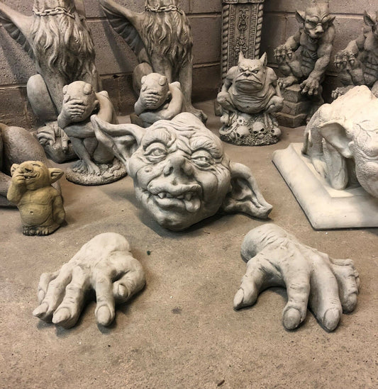 Stone Gargoyle Zombie Ornament
